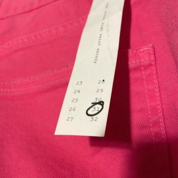 Current Elliott skinny Jeans Fuchsia 31 - Picture 8 of 14